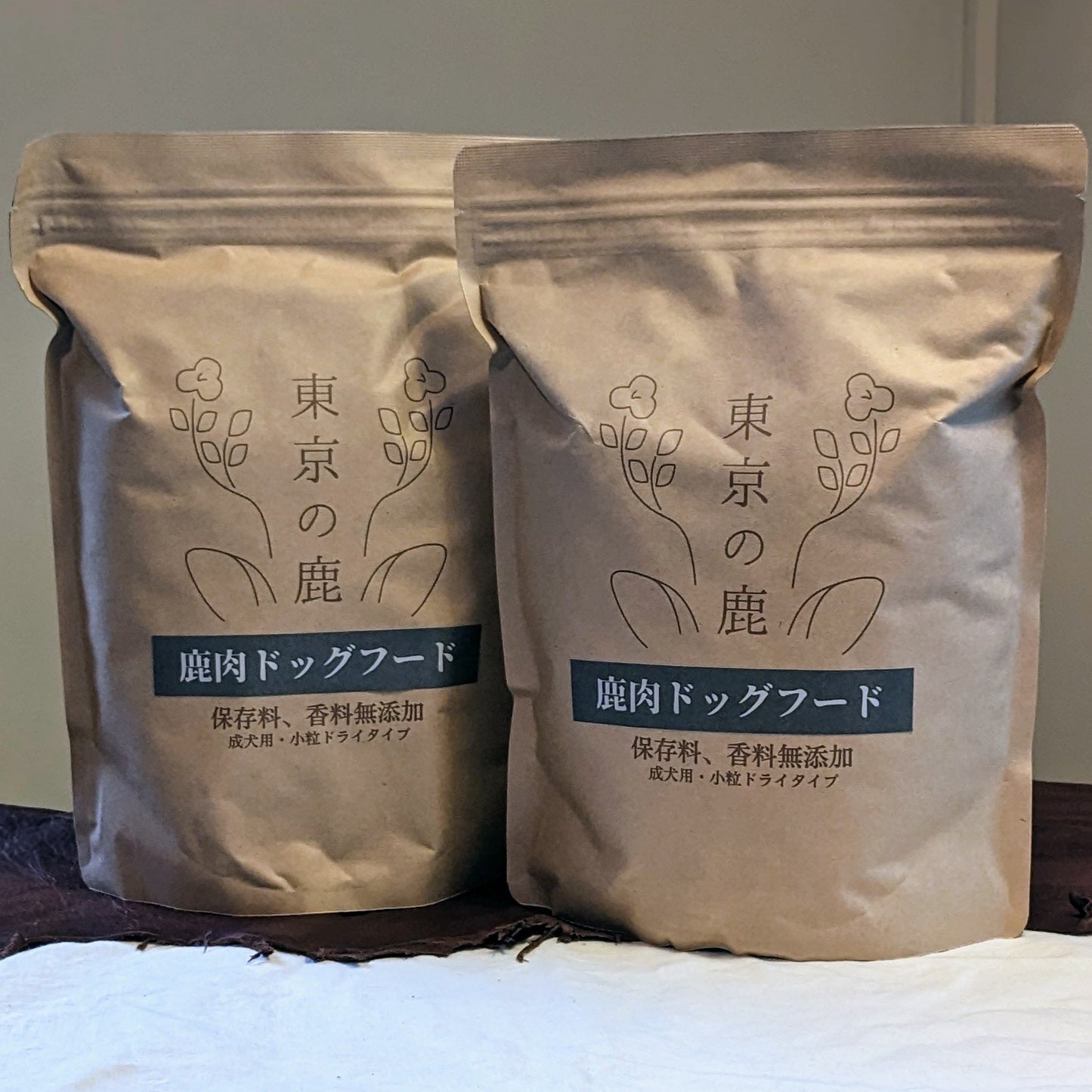 東京の鹿 鹿肉ドッグフード 保存料、香料無添加 800gサイズ